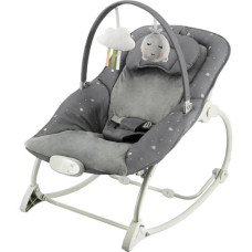 Шезлонг-гойдалка MoMi LAPIS Dark Grey